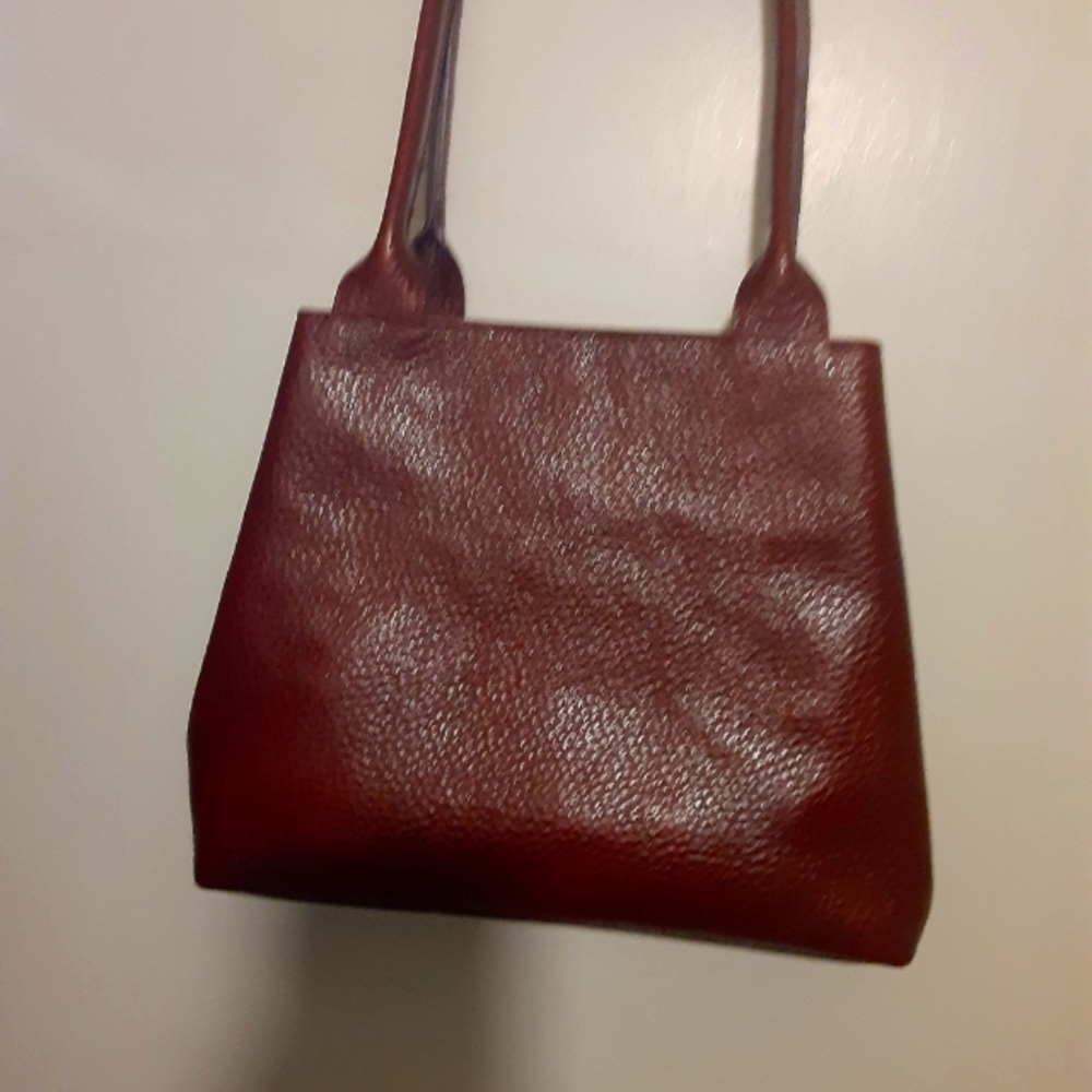 Burgundy Furla Geniune Leather Purse